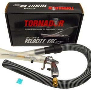 Tornador professional cleaning tool with hose and nozzle attachments.