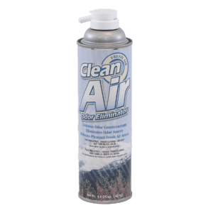 Can of Clean Air artificial mountain air spray.