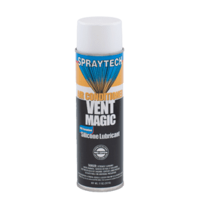 SprayTech Vent Magic aerosol can for automotive use.