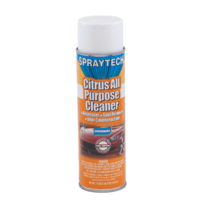 Aerosol can of Citrus All Purpose Cleaner by Spraytech.