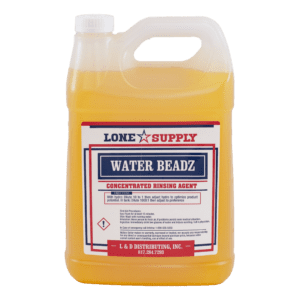 Container of Lone Star Water Beads refill solution.