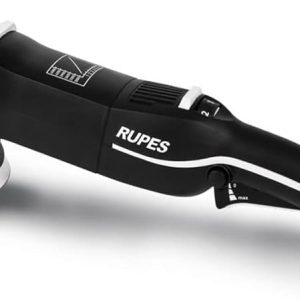 Black Rupes polishing tool with ergonomic design.